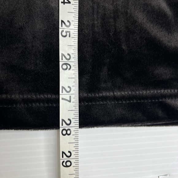 Euro Joy Vintage Black Zip Closure Jacket Womens Sweater with Detail Size L - Picture 4 of 5